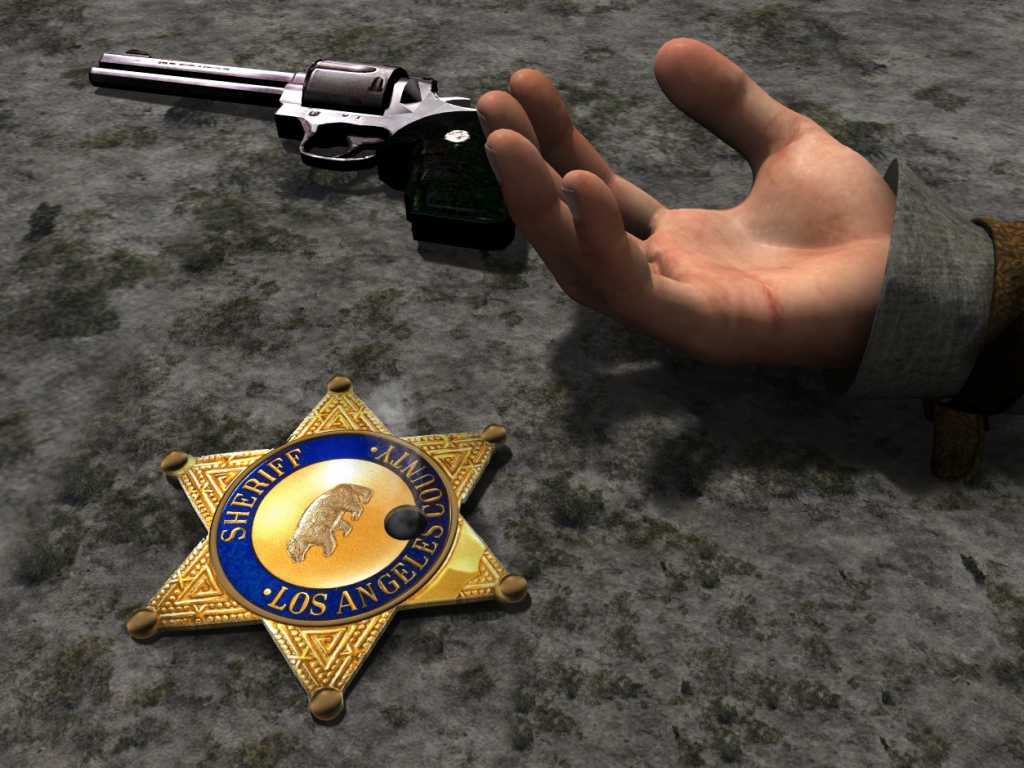 I shot the sheriff