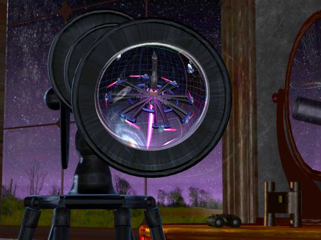 Looking through
