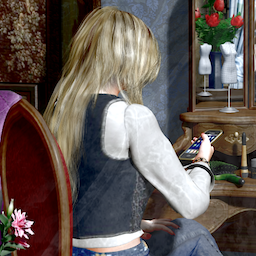 Is she left or right-handed?